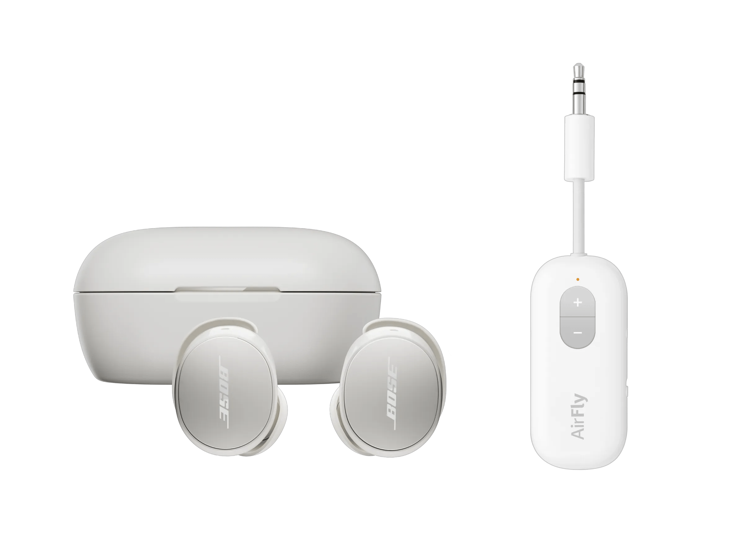 SET_QCEB25_White_AirFlySE_SF_PDP_Gallery_2400x1800.png QuietComfort Earbuds + AirFly SE Set - Image 1