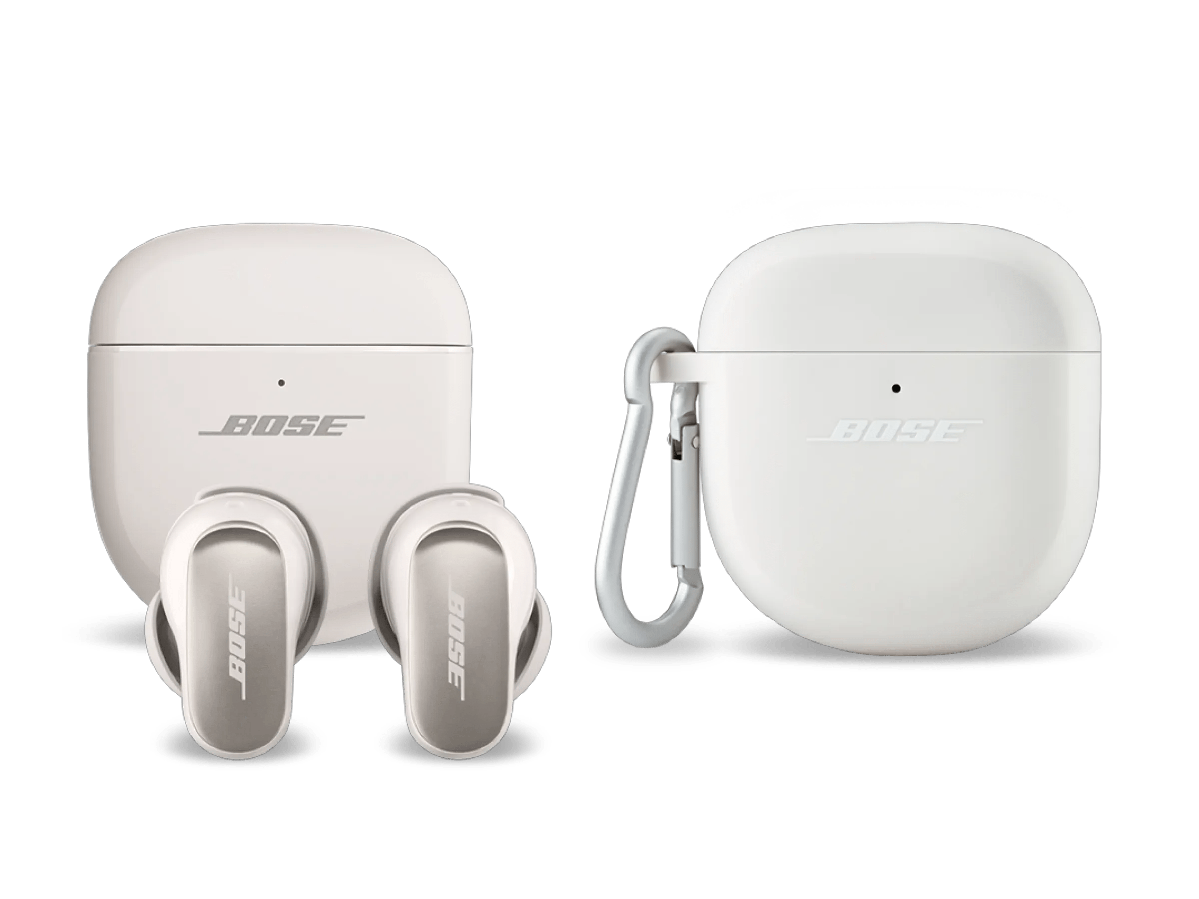 SET_QCUEBII26-WhiteSmoke_and-White-Case_SF_PDP_Gallery_2400x1800.png QuietComfort Ultra Earbuds (2nd Gen) + Silicone Case Cover Set - Image 1